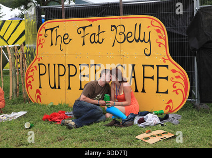 Glastonbury Festival 2009 Stockfoto