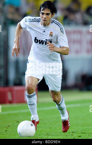 Kaka (Brasilien), Spieler des spanischen Fußballvereins Real Madrid, während eines Spiels gegen Borussia Dortmund. Stockfoto
