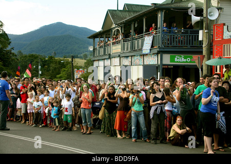 Nimbin Mardisgrass festival Stockfoto