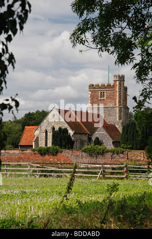 St. Michael Kirche in Horton Dorf Berkshire. Stockfoto