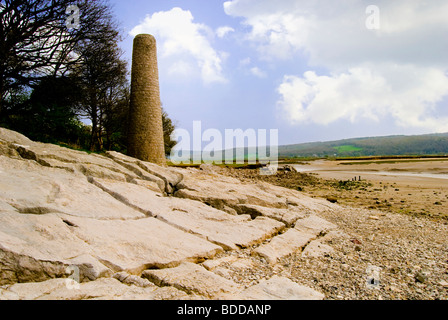 Kalkofen an der Küste Silverdale in Lancashire Stockfoto