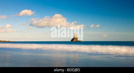 Sterne Rock Trevallen Broad Haven Süd Pembroke Pembrokeshire Wales Stockfoto