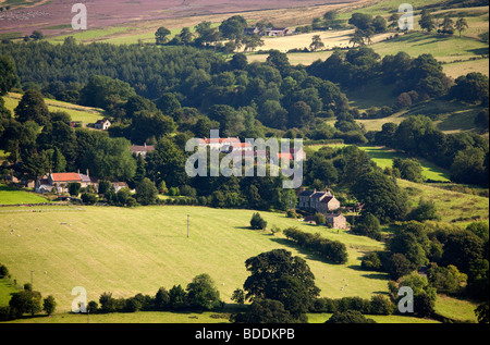 Hawnby, ESK, Ryedale, North Yorkshire Moors Nationalpark Stockfoto