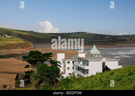 2585. Burgh Island Hotel Bigbury-sur-mer, Devon Stockfoto