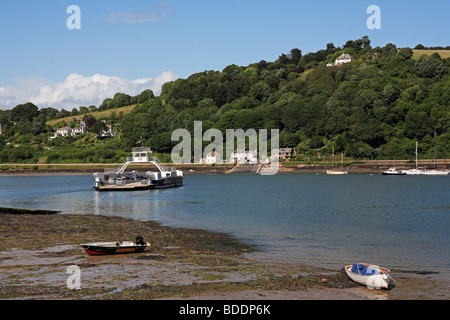 2605. höhere Fähre, Dartmouth & Fluss Dart, Devon Stockfoto