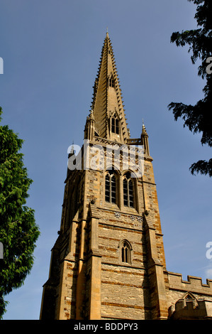 St. Marien Kirche, Rushden, Northamptonshire, England, Vereinigtes Königreich Stockfoto