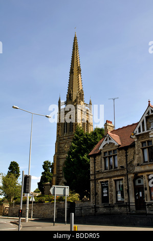 St. Marien Kirche, Rushden, Northamptonshire, England, Vereinigtes Königreich Stockfoto