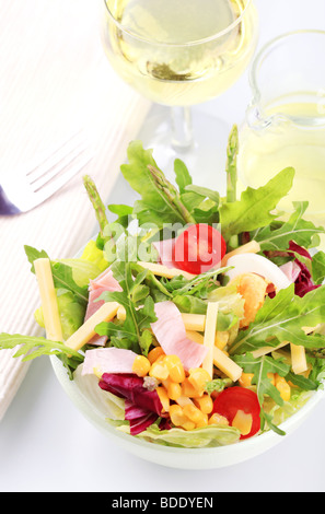 Sommersalat Stockfoto