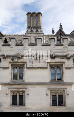 Magdalen College außen, Oxford. Oxfordshire, England Stockfoto