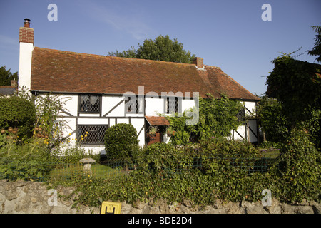 Mersea Isand Seafont, alten Gebaeuden & Gassen Stockfoto