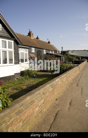 Mersea Isand Seafont, alten Gebaeuden & Gassen Stockfoto