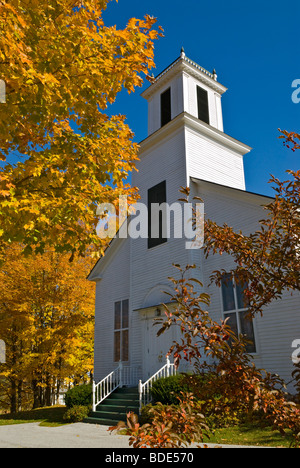 Kirche Stadt von Warren Vermont Stockfoto