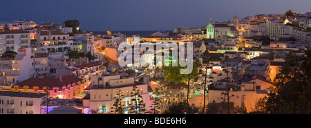 Portugal, Algarve, Albufeira, Abend Stockfoto