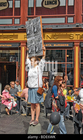 Edinburgh Fringe Festival. 2009 Stockfoto