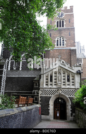 Das Priorat Kirche des Heiligen Bartholomäus groß gegründet 1123 Smithfield London uk Stockfoto