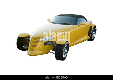 Plymouth Prowler vorderen Stoßfänger entfernt. Stockfoto