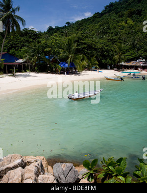 Coral Strand auf Pulau Pehentian Kecil, Malaysia Stockfoto