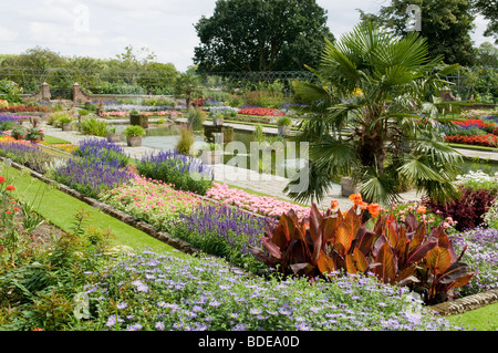 Der versunkene Garten, Kensington Palace, London UK Stockfoto