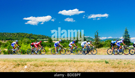 Konkurrenten, Tour de France 2008, Provence, Frankreich Stockfoto