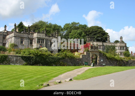 Tissington Hall, Tissington, Peak District National Park, Derbyshire, England, Vereinigtes Königreich Stockfoto