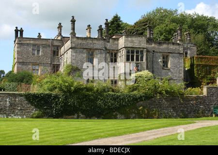 Tissington Hall, Tissington, Peak District National Park, Derbyshire, England, Vereinigtes Königreich Stockfoto