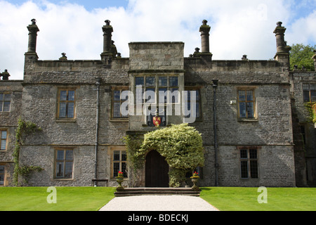 Tissington Hall, Tissington, Peak District National Park, Derbyshire, England, Vereinigtes Königreich Stockfoto