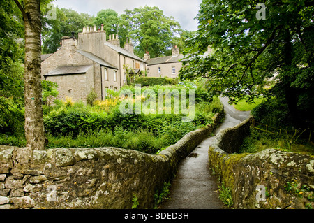 Clapham Dorf in Yorkshire Dales Stockfoto