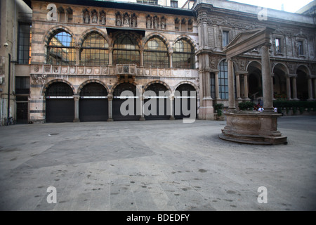 Händlern Platz, im Zentrum von Mailand, Italien Stockfoto
