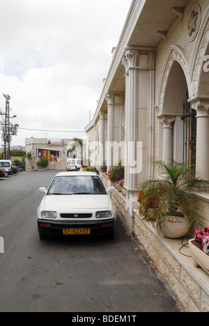 Israel, Carmel Berg, Daliyat al-Karmel ein Druze Stadt im Bezirk Nord, der große Tempel Stockfoto