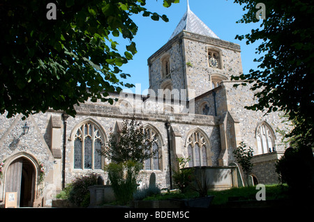 Pfarrei und Priorat St. Nikolauskirche, Arundel, West Sussex, UK Stockfoto