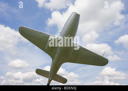 Das Denkmal für Sir Frank Whittle in Lutterworth Leicestershire, England Stockfoto
