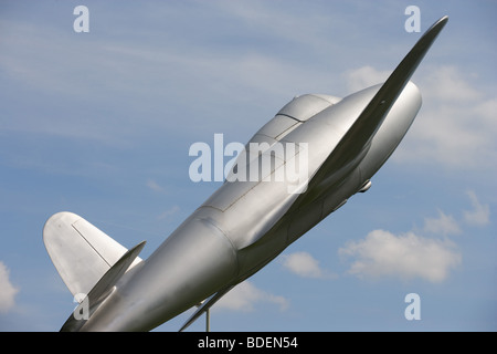 Das Denkmal für Sir Frank Whittle in Lutterworth Leicestershire, England Stockfoto
