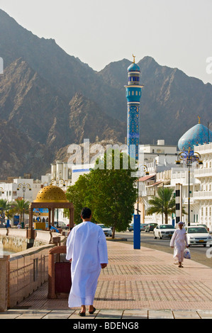 Mutrah Waterfront Muscat Sultanat von Oman Stockfoto