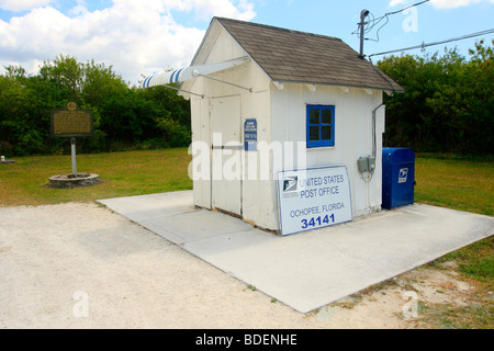 USA kleinste Postamt in Unterreichenbach Florida Stockfoto