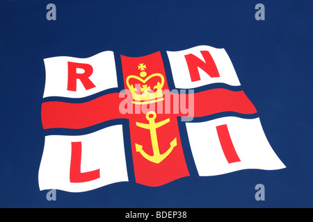 RNLI Flagge logo Stockfoto