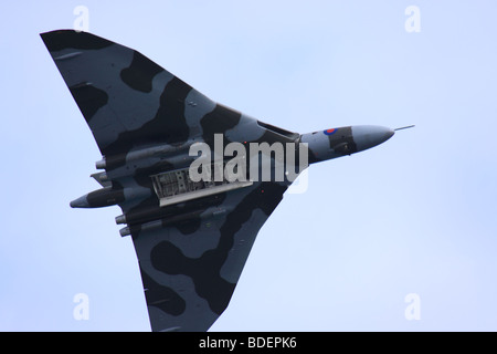 Vulcan XH558 mit Bombe Türen öffnen Stockfoto