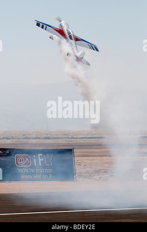 Israel, Massada Air Strip, der internationalen ferngesteuerten Modell Flugzeug Wettbewerb 27. Juni 2009. Stockfoto