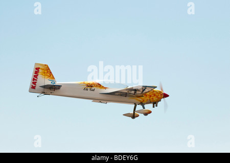 Israel, Massada Air Strip, der internationalen ferngesteuerten Modell Flugzeug Wettbewerb 27. Juni 2009. Stockfoto