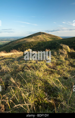 Ansicht von Worcestershire Leuchtturm aus North Hill, der Malverns, Worcestershire, Uk Stockfoto