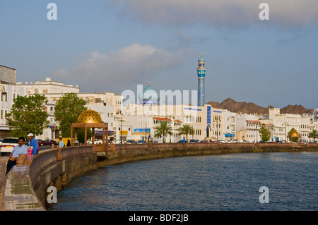 Mutrah Waterfront alten Muscat Sultanat Oman Stockfoto