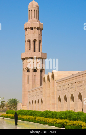 Sultan-Qabus-Moschee Muscat Sultanat von Oman Stockfoto