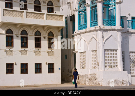 Straßenszene Mutrah Muscat Oman Stockfoto