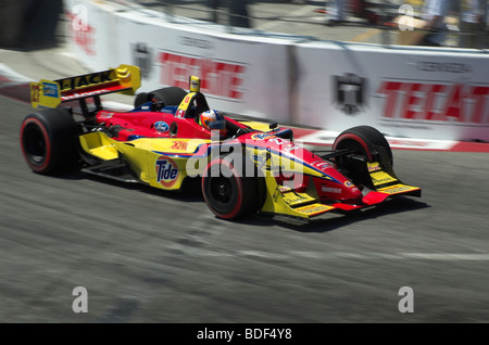 Renn-Action auf der Long Beach Grand Prix, Long Beach, Kalifornien, USA Stockfoto