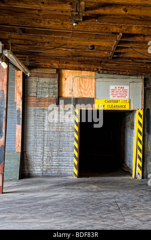 Altes Lagerhaus Stockfoto