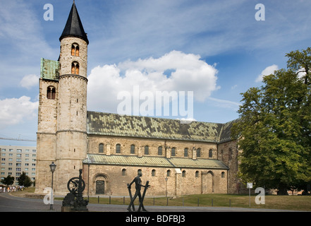 Kunstmuseum - Kloster Unser Lieben Frauen, Magdeburg, Sachsen-Anhalt, Deutschland Stockfoto