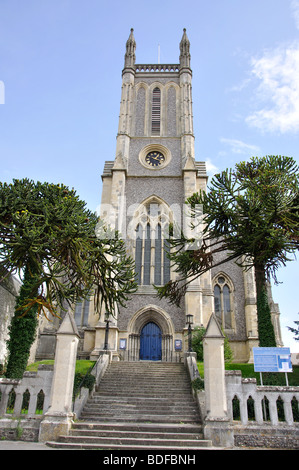 St. Mary's Church, Andover, Hampshire, England, Vereinigtes Königreich Stockfoto