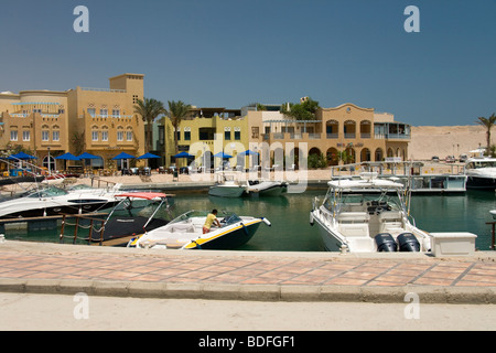 Abu Tig Marina, El Gouna, Hurghada, Rotes Meer, Ägypten Stockfoto