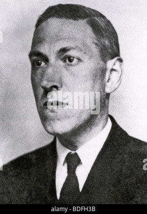 HP LOVECRAFT - Howard Phillips Lovecraft - US-amerikanischer Schriftsteller 1890-1937 Stockfoto