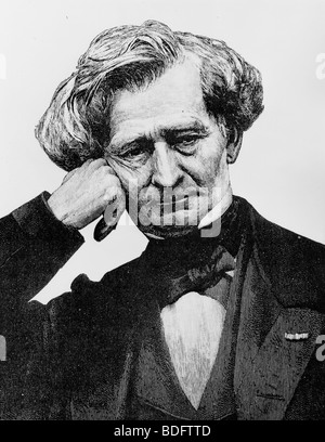 Französischen Komponisten HECTOR BERLIOZ (1803-1869) Stockfoto