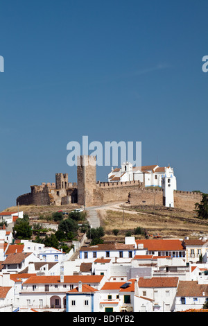 Der Alto Alentejo Hügel Stadt Arraiolos Portugal Stockfoto